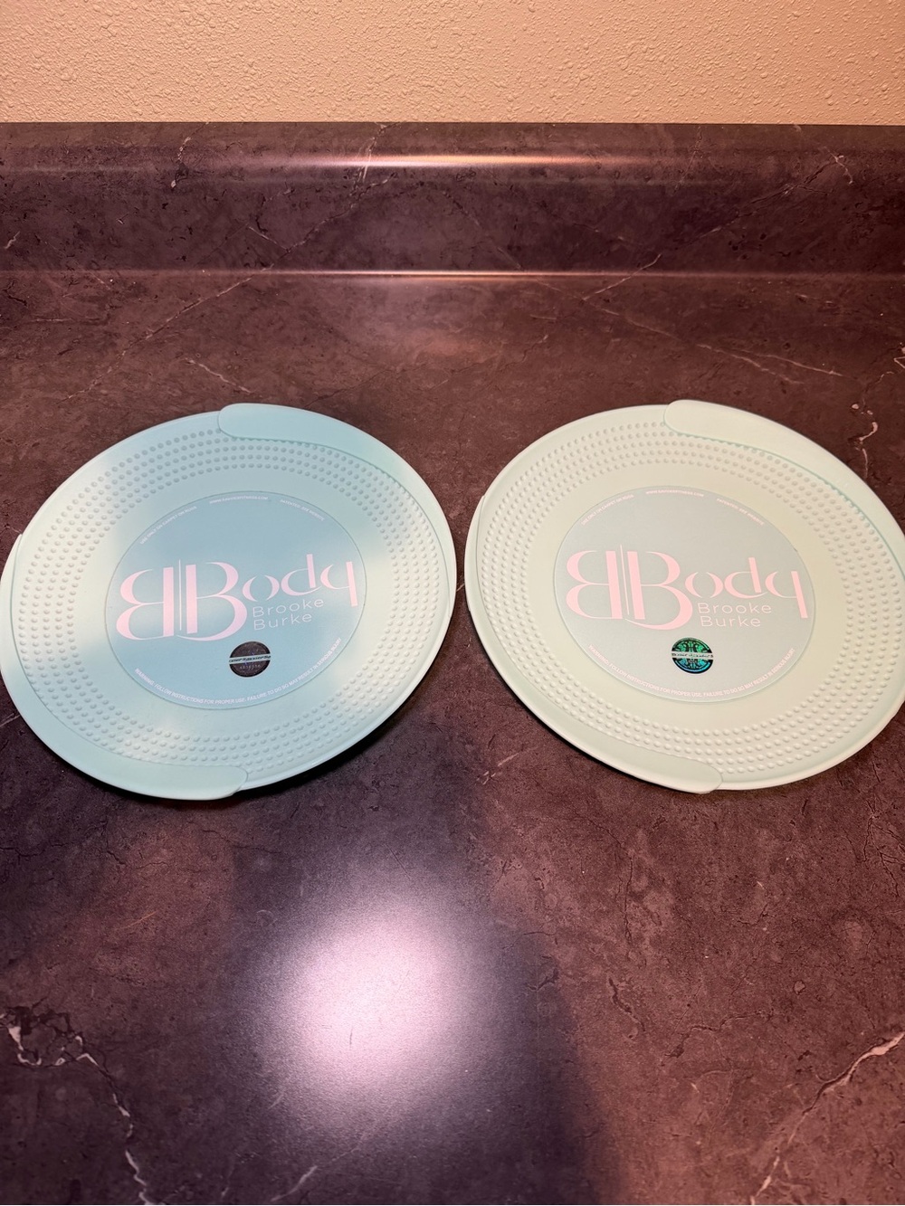 Brooke Burke Body Core Slider disc mint green Set of 2